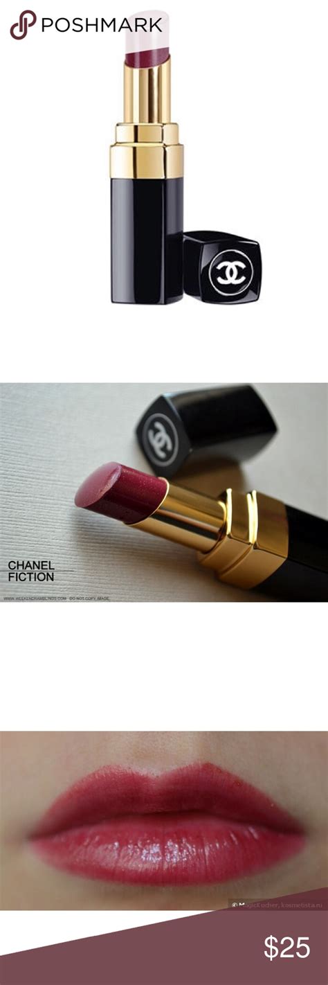 chanel rouge coco shine fiction review|Chanel lip Rouge Coco shine.